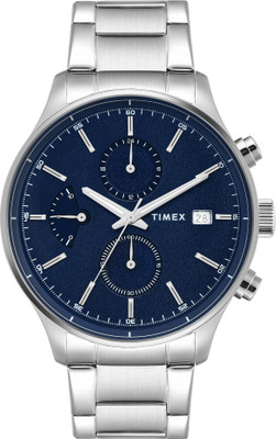 TIMEX Chronograph, Blue Dial Analog Watch  - For Men