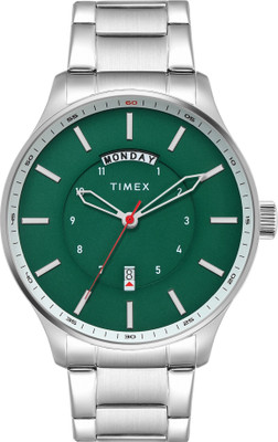 TIMEX Day-Date, Green Dial Analog Watch  - For Men