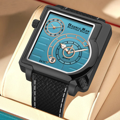 DoubleRun Analog Watch  - For Men