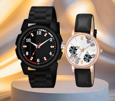 MAHAKAPI Couple Party-Wedding Gifting Matching Couple Party-Wedding Gifting Matching Analog Watch  - For Men & Women