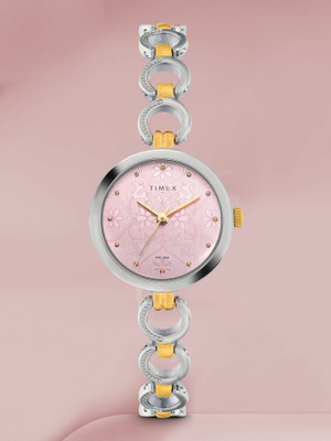 TIMEX Pink-Dial Analog Watch  - For Women