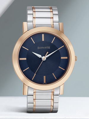 SONATA NP77108KM02W Wedding collection Analog Watch  - For Men
