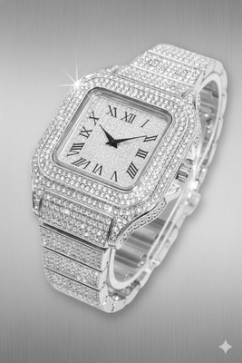 zyrowear EZ13 Rectangular Roman Elegance Analog Watch  - For Men & Women