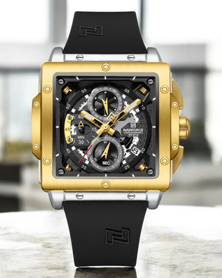 NAVIFORCE NF8064SGB Analog Watch  - For Men