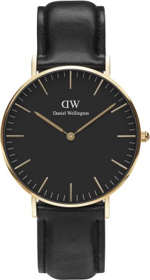 DANIEL WELLINGTON Classic 36 Sheffield G Black Classic Sheffield Black color Round - 36 mm diameter Analog Watch  - For Women