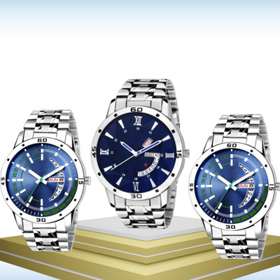 MAHAKAPI New Combo - Pack3 Analog Watch Analog Watch  - For Men