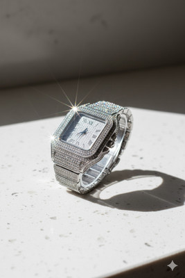 LOOFTRADER EZ28 Sharp-Edged Diamond Design Analog Watch  - For Men & Women