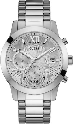 GUESS W0668G7 Silver Dial Analog Watch  - For Men