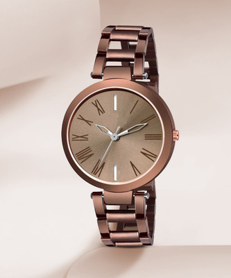 Miss Perfect XM-LR509-BRBR AWESOME BROWN DIAL Analog Watch Analog Watch  - For Women