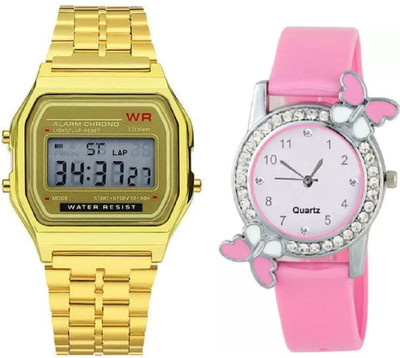 SKYZONE Analog-Digital Watch  - For Couple