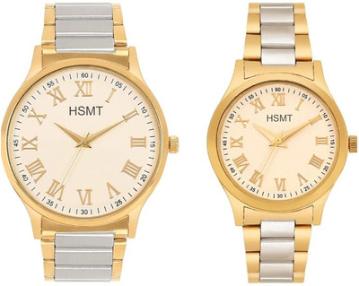 HSMT HT White Analog Watch  - For Couple