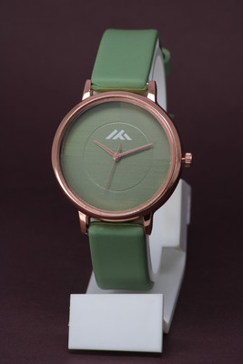 Rizino Best Selling Causal Watch Fancy Dial Round Cash Premium Quality Best Selling Causal Watch Fancy Dial Round Cash Premium Quality Silicon Belt Analog Watch  - For Girls