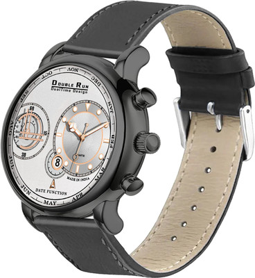 DoubleRun Analog Watch  - For Men