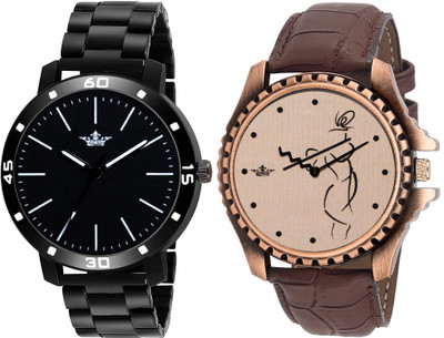 Naavli LR112_Combo_LR65 Analog Watch  - For Men & Women