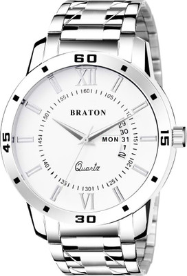 BRATON BT9519SM02D Trending Day & Date Functioning for Boys Analog Watch - For Men Analog-Digital Watch  - For Men & Women