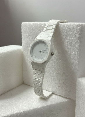 GT GLO TIME GT GLO TIME Signature Arabic Numerals GT GLO TIME Ultra White Arabic Edition Analog Watch  - For Men