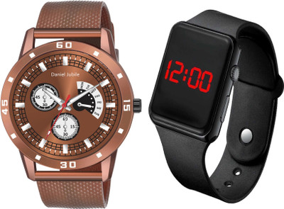Daniel Jubile watches for boys watch for boys led watch boy watch wrist watch analog digital Analog Watch  - For Boys