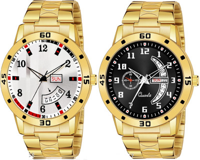 Caihong GOLD-8-AND-GOLD-1 Analog Watch  - For Men