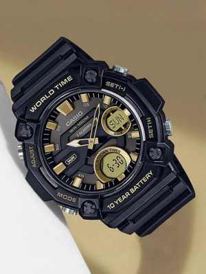 CASIO AEQ-120W-9AVDF Youth Analog-Digital Combination Analog-Digital Watch  - For Men