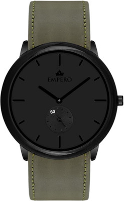 EMPERO EAB303 Working Chronograph With Leather Belt Boys Analog Watch  - For Men