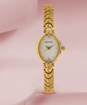 SONATA NP8107YM01 Analog Watch  - For Women