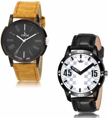 LOREM OE-LR19-LR58 Analog Watch  - For Men