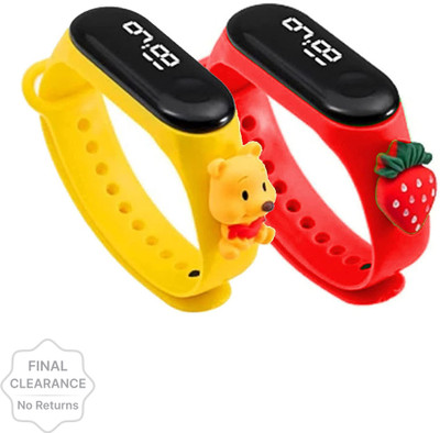 KIMY Digital LED Wrist Watch For Kids Digital Watch  - For Boys & Girls