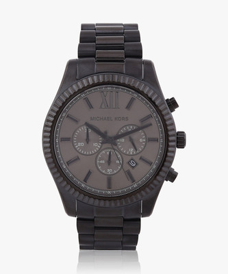 MICHAEL KORS Michael Kors Brinkley Silver Dial SS Chronograph Quartz Ladies MK6186 Analog Watch  - For Men