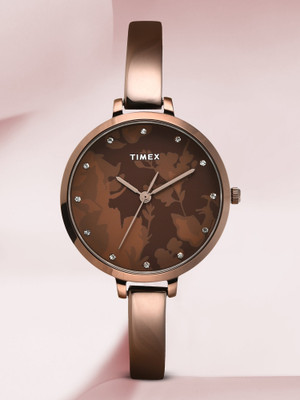 TIMEX Brown Dial Analog Watch  - For Women