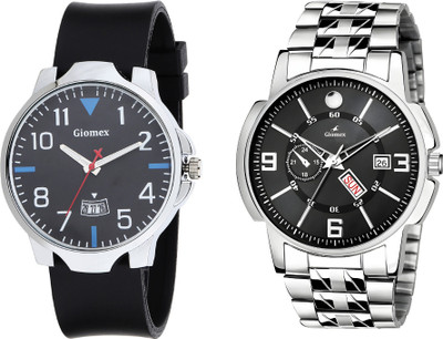 Giomex Solid Design Premium Addition Analog Watch  - For Men
