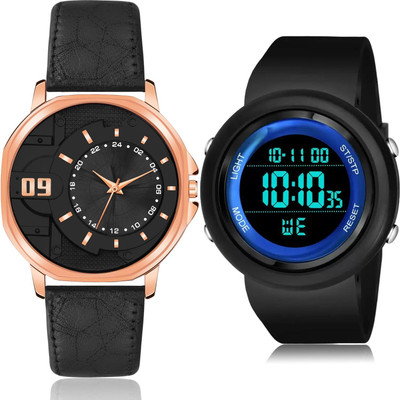 TIMENTER BM39-DG55 Analog-Digital Watch  - For Men