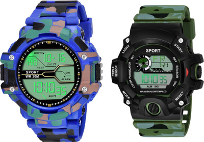 Brostin Exlcusive Design Digital Men's Combo Watches Digital Watch  - For Men