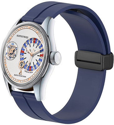 Swara Enterprise 19081 A luxurious fusion of Analoge Watch and classic leather craftsmanship.-19081 Analog Watch  - For Men