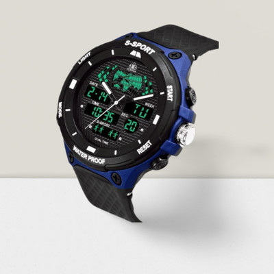TrackFly 9084 DUAL TIME Analog Watch  - For Men