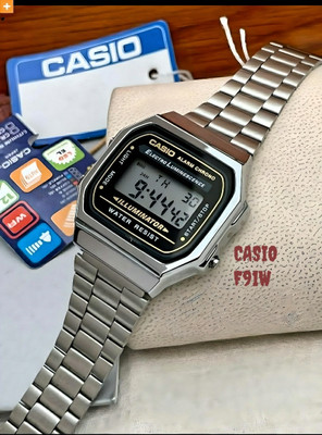 asep CASIO Vintage F91 Digital Watch Unisex CASIO Vintage F91 Digital Watch Unisex Digital Watch  - For Men & Women