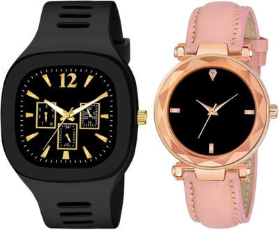 PV CREATION Couple Analog Watch  - For Couple