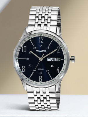 TIMEX Blue-Dial Analog Watch  - For Men