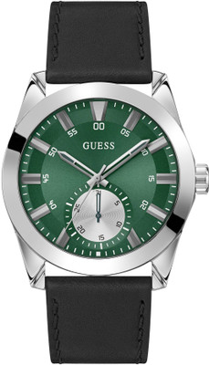 GUESS GW0793G1 Grayson Green Round Dial Analog Watch  - For Men