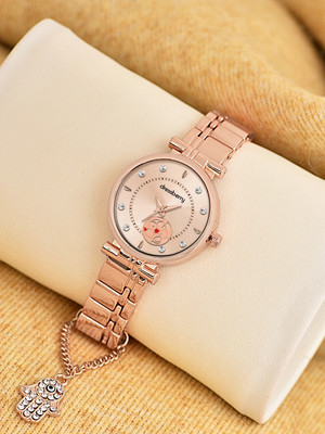 Dressberry Watch With Charm For Women Analog Watch  - For Women