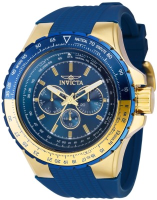 INVICTA 39309 Aviator Quartz Blue Dial Analog Watch  - For Men