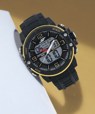 SONATA 77099PP04 SF Analog-Digital Watch  - For Men