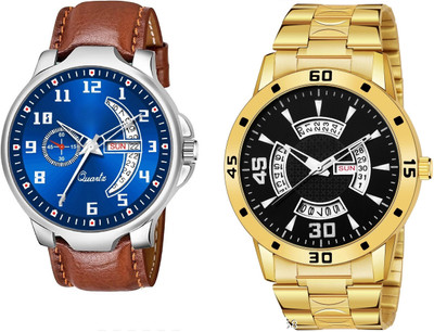 Caihong BRN-4-AND-GOLD-21 Analog Watch  - For Men