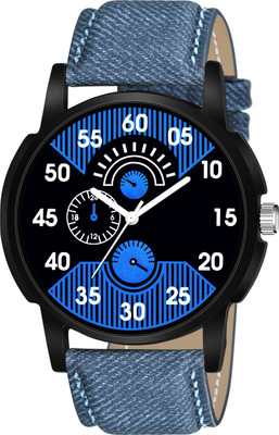 YUKAX Blue Strap Fab Branded Watch For Boys & Men Analog Watch  - For Boys