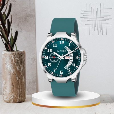 MATRIX Softest Silicone Strap Classic 2.0 Day & Date Analog Watch  - For Men & Women