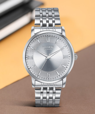SONATA Sonata Poze Silver Stride Quartz Silver Round Dial Men's Watch Analog Watch  - For Men