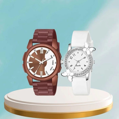 MAHAVIRA COLLECTION Couple Combo Exclusive Gift Couple Watch Analog Watch  - For Couple