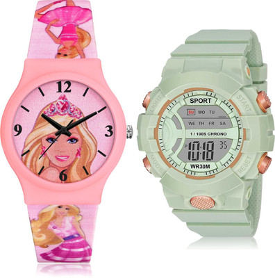 TIMOXIDE CM722-DG35 Analog-Digital Watch  - For Girls