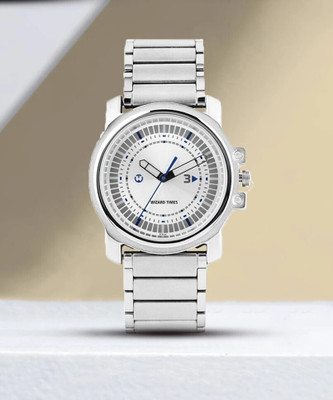 WIZARD TIMES SV6 3039SM03 Multi Dial Silver Chain Water Resistant Casual Analog Watch  - For Men