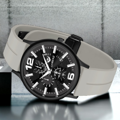LORENZ MK-4081R No Second Hand with Magnetic Lock Strap Watch Analog Watch  - For Men