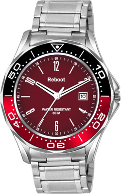 Reboot New Launch 1634 Aquaracer Red Black New Edition By Reboot Analog Watch  - For Men